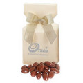 Milk Chocolate Covered Almonds in Ivory Gift Box